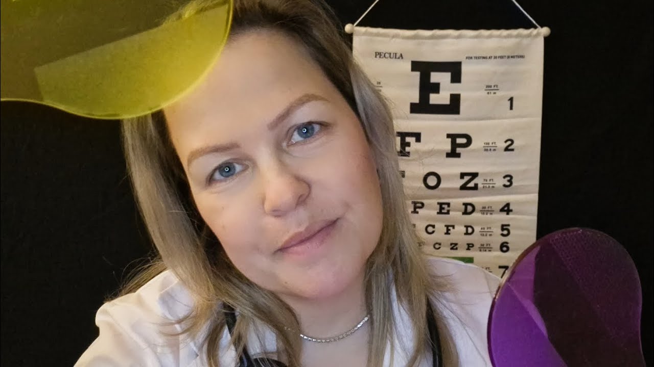 ASMR Cranial Nerve Exam (medical exam, german roleplay)