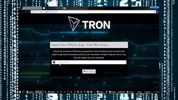 Free Tron Coins [TRX] Air Drop GEN Up to 1000 TRX Coins!