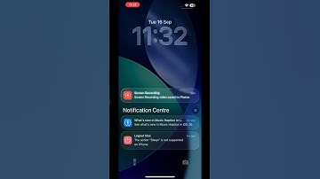 iOS 26 Liquid Glass | Notification and Control Center