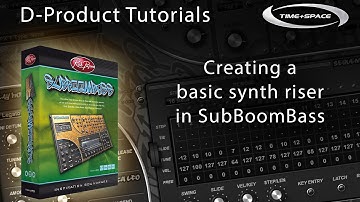Creating a synth riser with Rob Papen SubBoomBass