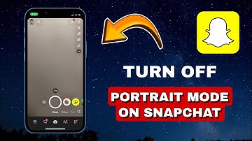 How To Turn Off Portrait Mode On Snapchat (UPDATED METHOD)