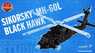 brickmania製MH-60Lアメリカ軍ブラックホークヘリ特殊部隊使用 Sikorsky® MH-60L Black Hawk® – Super Six Four