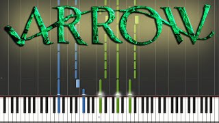 Arrow - Main Theme | Piano Tutorial + Sheets chords