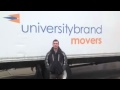 universitybrand.com movers® - Customer Testimonial