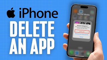 iOS 18 - How to Delete an App on iPhone