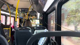 On Board Connect Transit 2018 New Flyer Xcelsior XD40 1802 - Route Green To Downtown Normal