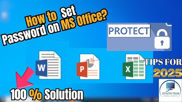 How To Protect Word Document With Password in Hindi