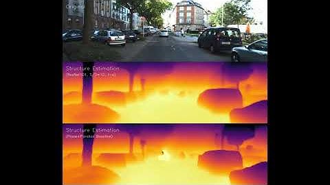 Structure enhancement in automotive 3D perception