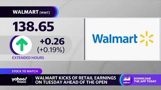Walmart expected to release earnings ahead of Tuesday s open