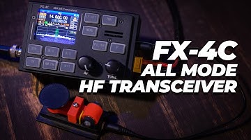 10W FX-4C SDR HF Transceiver | Quick Look, Power And Harmonics Supression Test