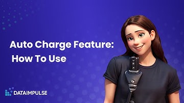 Auto charge feature at DataImpulse: how to use