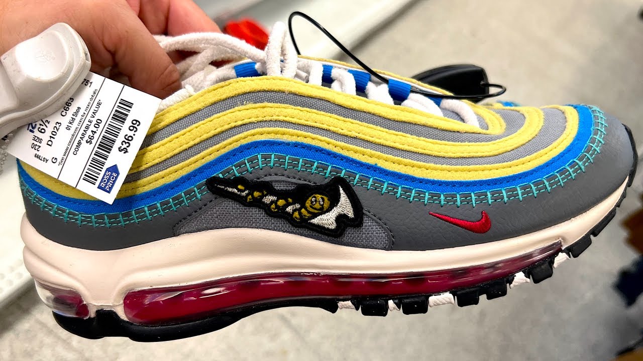 ROSS HAD NIKE AIR MAX 97 AIRSPRUNG GS FOR $37! - YouTube