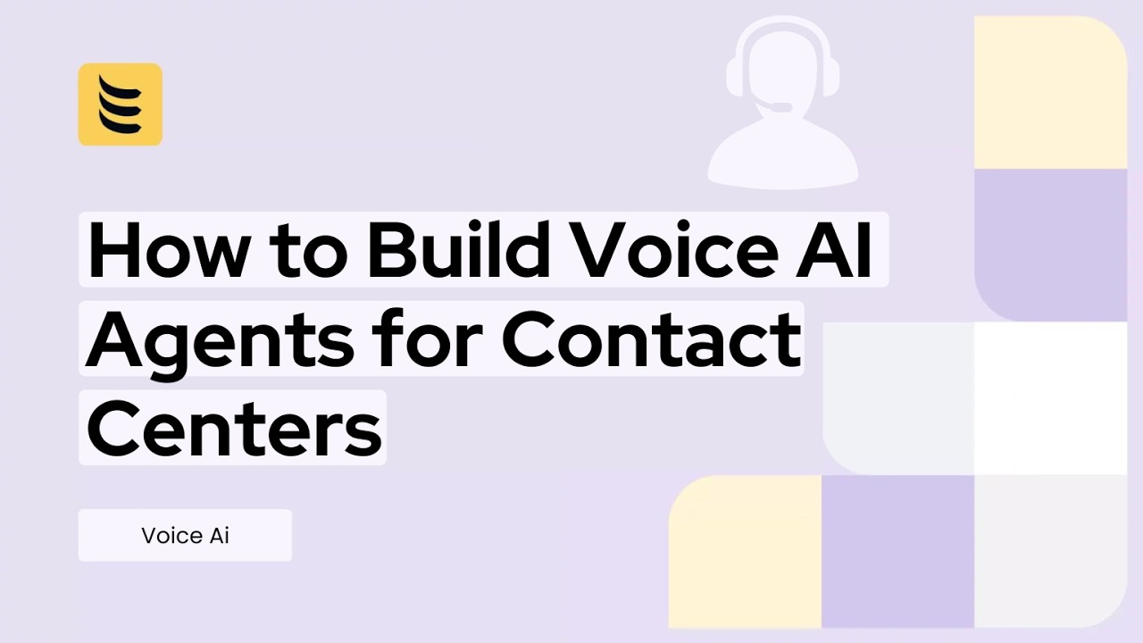 Voice AI agent handling customer service call