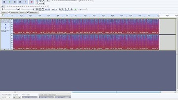 How to do  a beginning morse with audacity