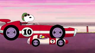 The Snoopy Show Scene Snoopy Racing