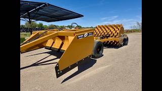 Cut & Pack in One Pass: Strobel HD12 Scraper & Earth Packer Combo
