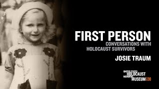 2023 First Person with Holocaust Survivor Josie Traum