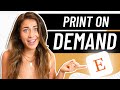 Watch me Build Etsy Print on Demand  Products (FULL TUTORIAL) 2022