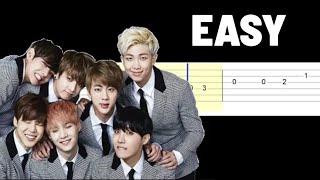 BTS - Black Swan (Guitar Tabs Tutorial)