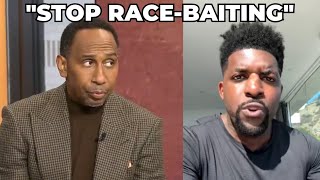 Emmanuel Acho Calls Out Stephen A Smith For Race Baiting Chris Grier’s Dolphins Firing