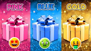 Choose Your Gift...! 🎁 Pink, Blue or Gold 💗💙⭐️ How Lucky Are You? 😱 Mouse Quiz