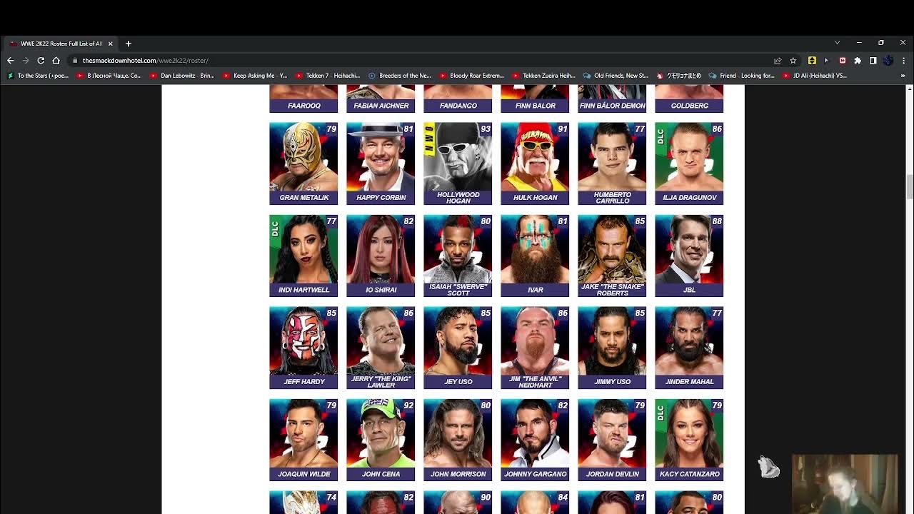WWE 2K23 Roster Predictions ( Part 2 ) YouTube