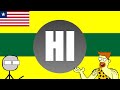 Liberian County Flags - Hello Internet Animated