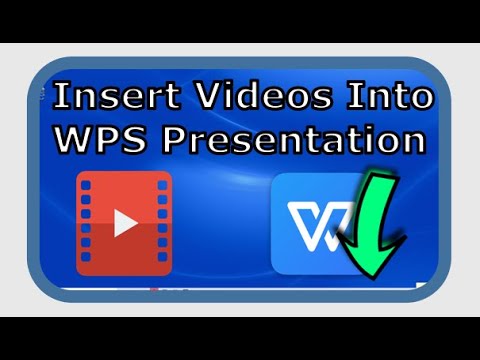 how to make video presentation using wps office