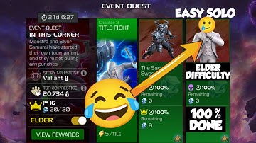 MCOC ADAPTIVE ELDER DIFFICULTY EQ 3.2 MR. KNIGHT BOSS & PATH NODES EXPLANATION #marvel #mcoc 