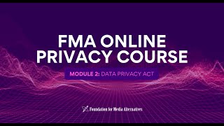 Module 2 - The Data Privacy Act of 2012