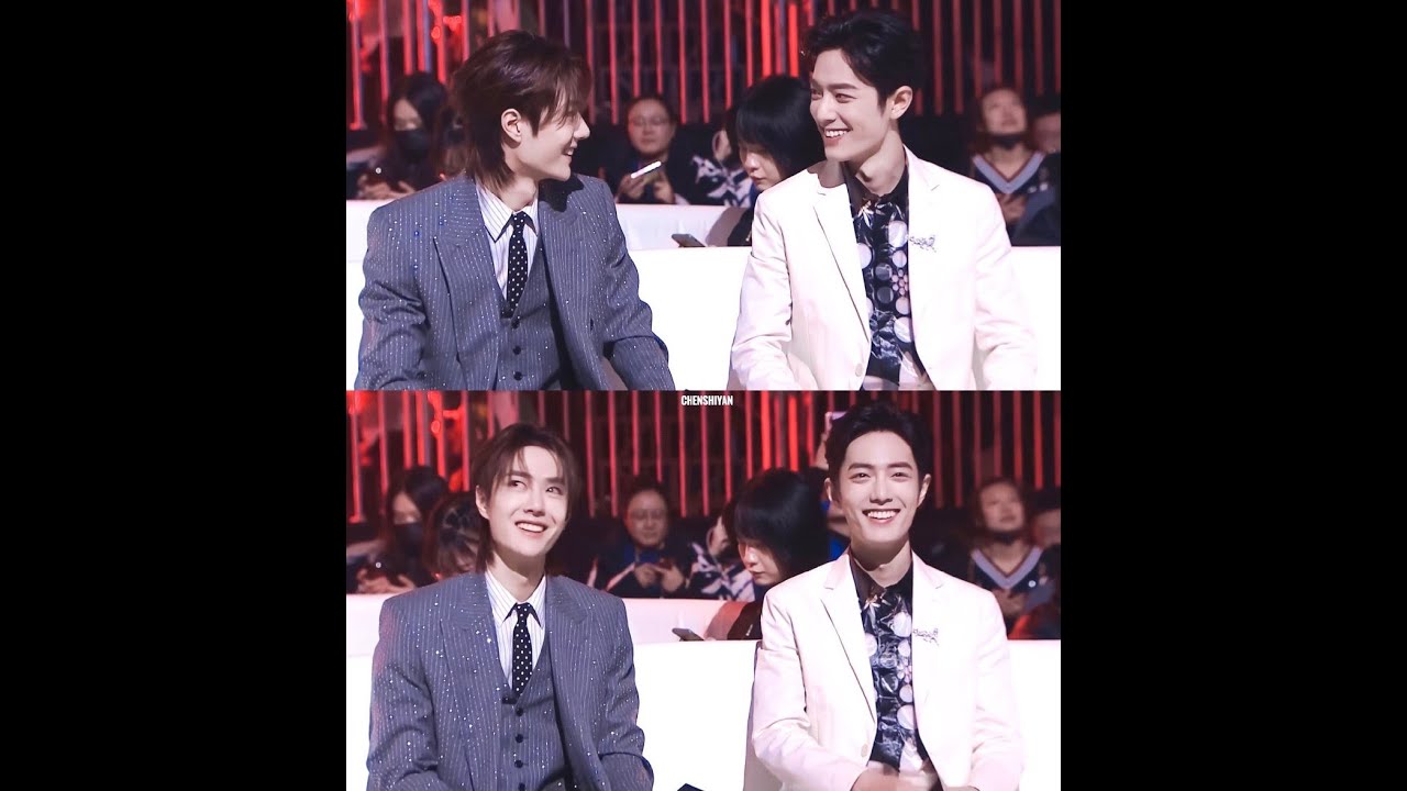 HD BJYX Xiao Zhan Wang Yibo 肖战王一博Double Cam angle Zhang Bichen sings Wuji @AllStarsAwardsNight 2019