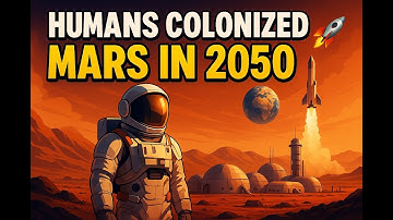 What If Humans Colonized Mars in 2050🚀?