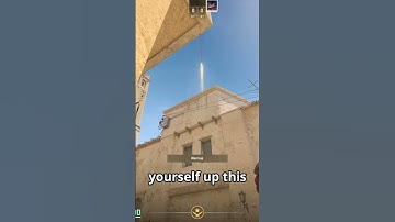 2 Smokes 1 Spot | Rush A Bombsite | Mirage | CS2 Utility Guide | Sub for more Content  #cs2 #csgo