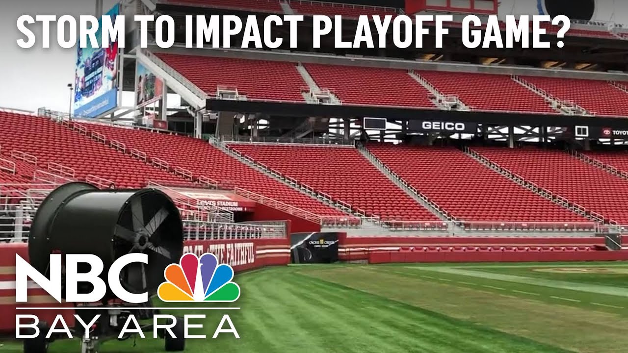 Will the Bay Area Storm Impact 49ers-Seahawks NFL Playoffs Game at Levi's  Stadium? - YouTube