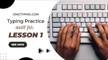 Lesson 1: Learn About the 8 Home Row Keys (OMGTyping.com)