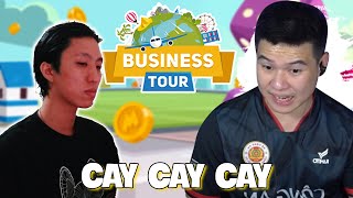 (BUSINESS TOUR) BẠN PUPU TỨC HỘC M.Á.U TRƯỚC SIÊU CÒ ĐẤT BU NGÔ TRONG KÈO MÌ CAY CẤP ĐỘ 7