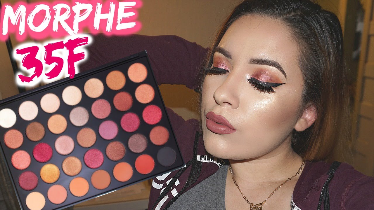 MORPHE 35F PALETTE MAKEUP TUTORIAL SheIsJenn YouTube