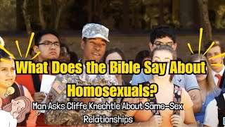 What Does The Bible Say About Homosexuality? - Cliffe Knechtle