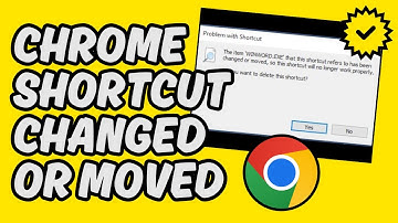 [Easy Fix] Chrome Shortcut Changed or Moved