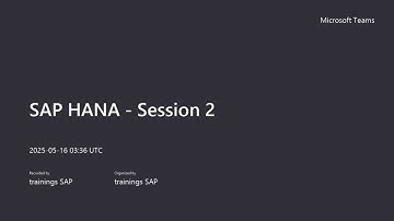 SAP HANA 2.0:Understanding Software and Hardware Requirements