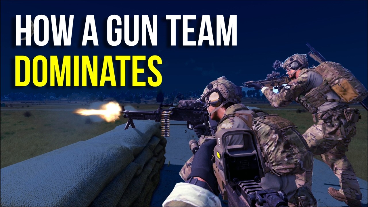 Using REALISTIC Machine Gun Tactics to Support a Massive Night Attack ...
