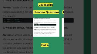 javascript interview questions part 4 | javascript interview questions