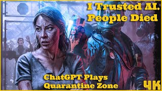 ChatGPT Plays Quarantine Zone – I Let AI Decide Who Lives in a Zombie Outbreak