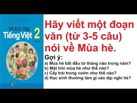 Video: Cách Viết Một Bài Văn Về Chủ đề 