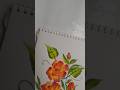 red and yellow flower penting amezing#shortvideo #painting #viral YouTube channel subscribe