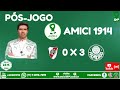 COLETIVA ABEL FERREIRA | RIVER PLATE 0X3 PALMEIRAS  | LIBERTADORES 2020 | AO VIVO