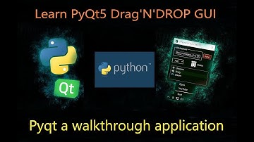 Pyqt5 a basic Demo in tamil | Pyqt5 designer tamil