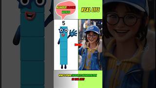 🔢 Numberblocks Characters as Humans in Real Life  – A Creative Reimagination! 🧑🎨