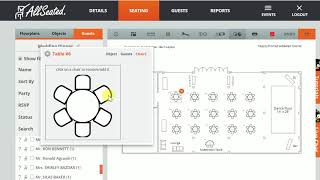 Happily Hitched | AllSeated Tutorial for Clients