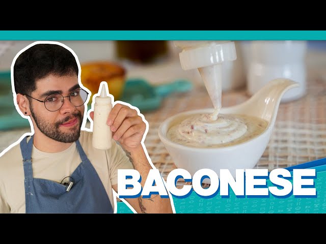 Receita de Maionese de Bacon Baconese - iG